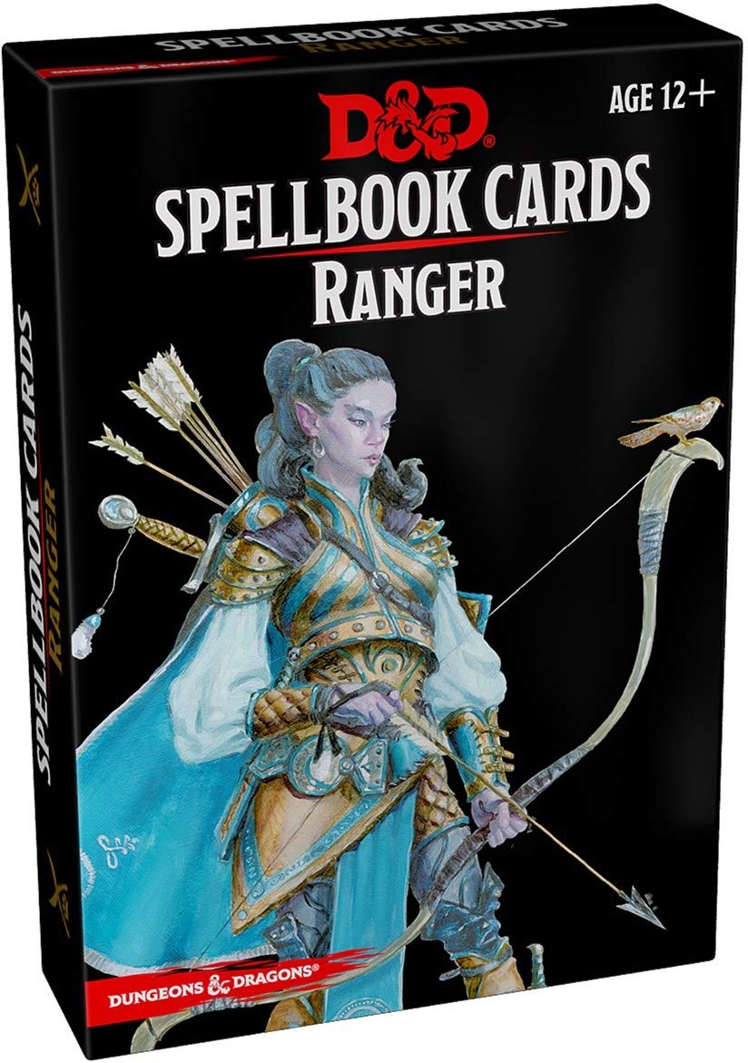 D&D Spellbook Cards Ranger Deck (46 Cards) Revised 2017 Edition