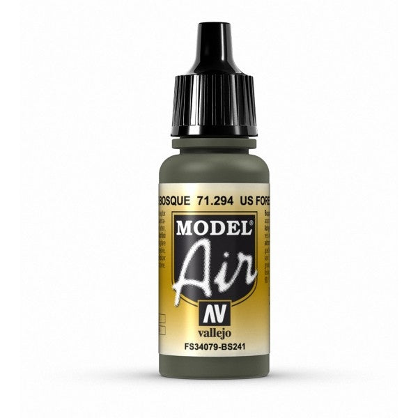 Vallejo Model Air - US Forest Green 17 ml