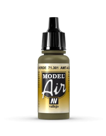 Vallejo Model Air - AMT-4 Camouflage Green 17 ml