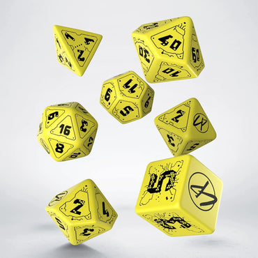 Q-Workshop Cyberpunk Danger Zone Dice Set