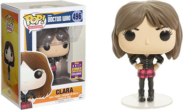 Clara (2017 Summer Convention) #496 Doctor Who Pop! Vinyl PRE-OWNED