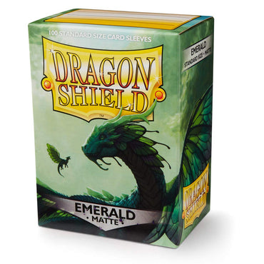 Sleeves - Dragon Shield - Box 100 - Emerald MATTE