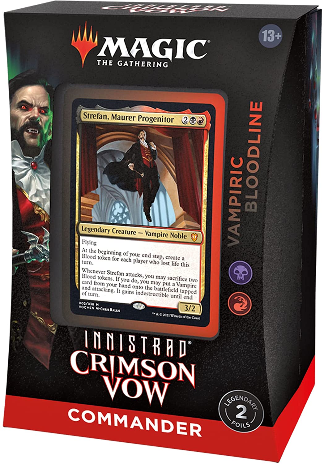 Magic Innistrad Crimson Vow Commander Deck Vampiric Bloodline