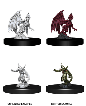 D&D Nolzurs Marvelous Unpainted Miniatures Quasit & Imp