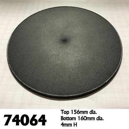 Reaper Miniatures - 160mm Round Gaming Base (4)