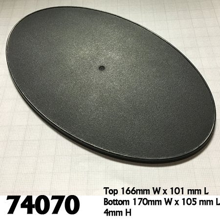 Reaper 170mm x 105mm Oval Gaming Base