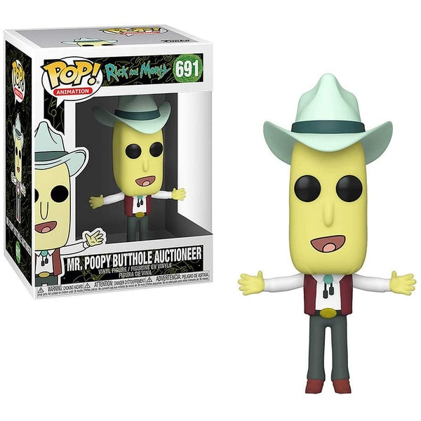 Mr. Poopy Butthole Auctioneer #691 Rick and Morty Pop! Vinyl