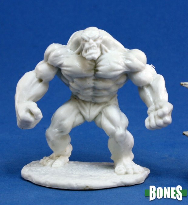 Reaper Bones Clay Golem