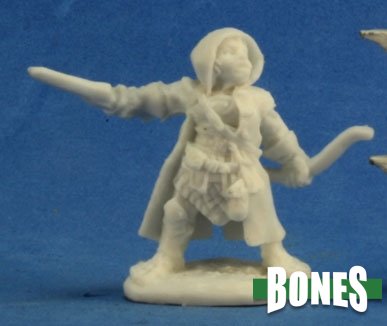 Reaper Bones Woody Stumpwimple, Halfling Ranger