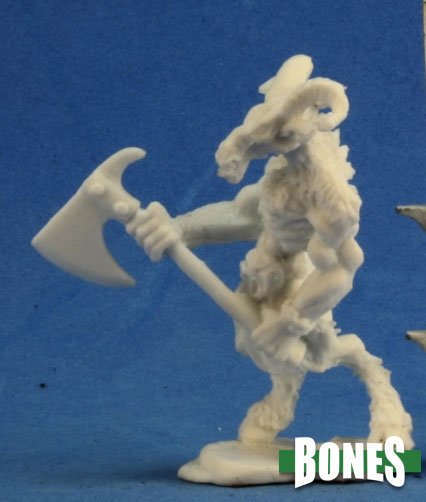 Reaper Bones Beastman Warrior 1