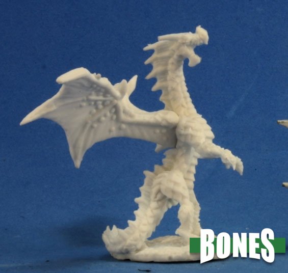 Reaper Bones Dragon Hatchling Red