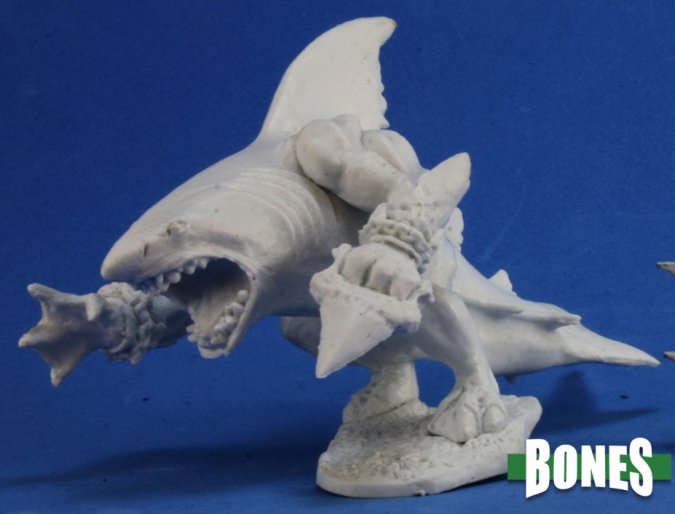 Reaper Bones Sharkman