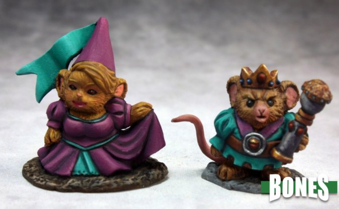 Reaper Bones Mousling King and Princess