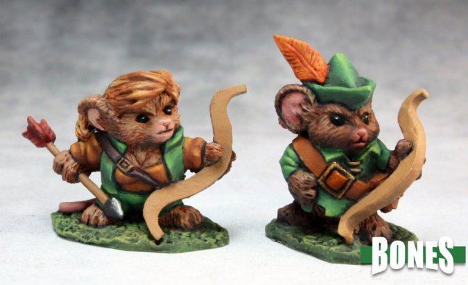 Reaper Bones Mousling Ranger and Yeoman