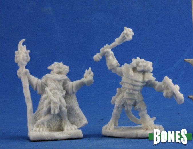 Reaper Bones Kobold Leaders (2)