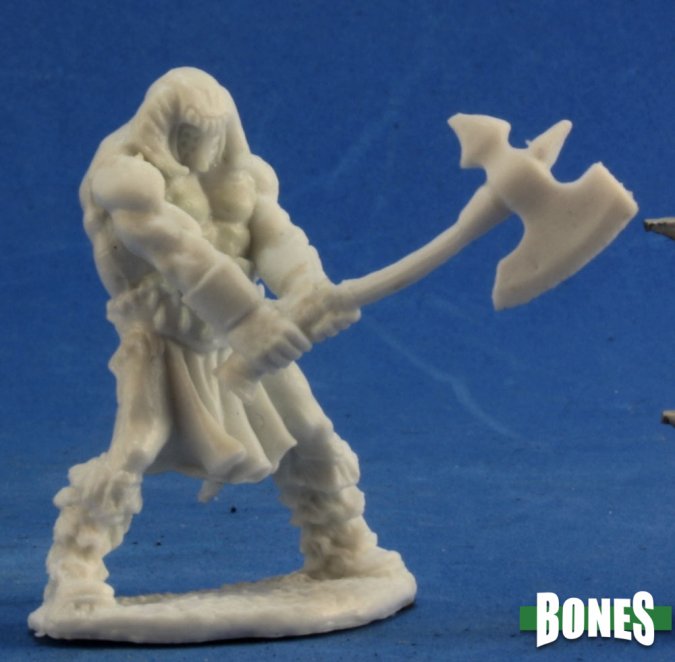 Reaper Bones Barbarian Male
