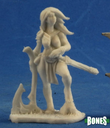 Reaper Bones Tyrea Bronzelocks, Barbarian