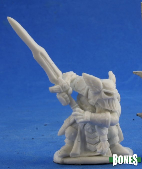 Reaper Bones Logrim Battlefury, Dwarf Paladin