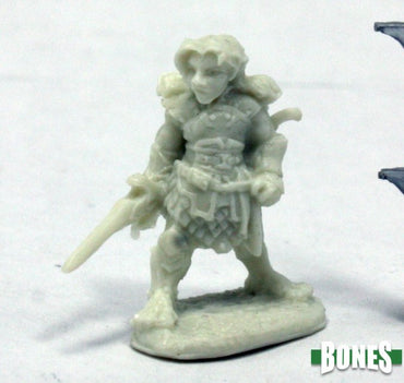 Reaper Bones Dingo, Halfling Rogue