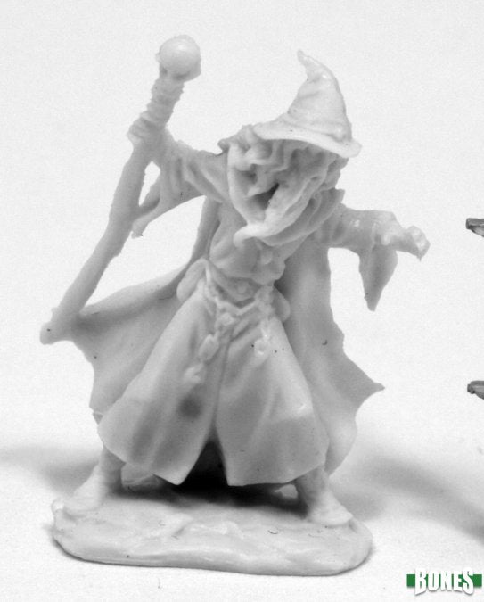 Reaper Bones Lendil Blackroot, Wizard