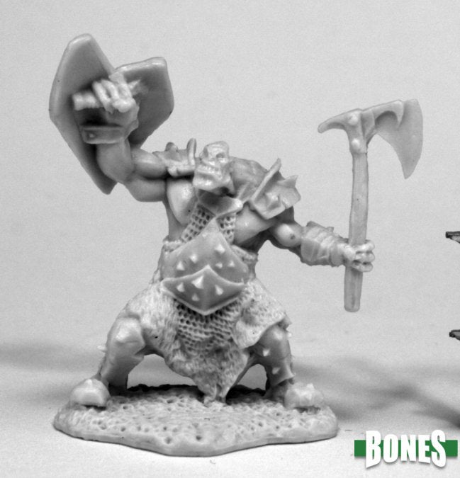 Reaper Bones Orc Slayer (Axe & Shield)