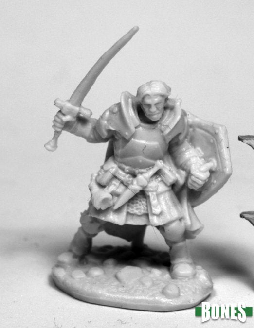 Reaper Bones Rheagar, Male Fighter