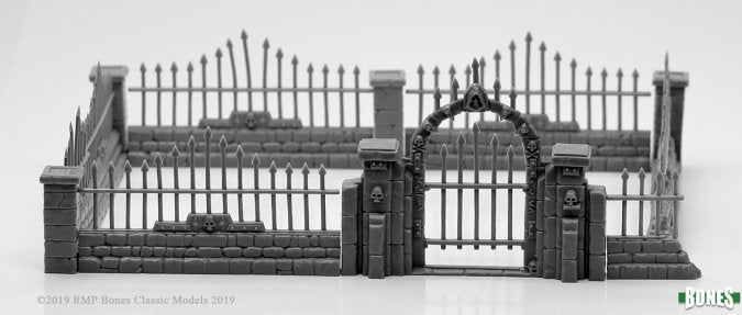 Reaper Bones Miniatures - Harrowgate Graveyard Set