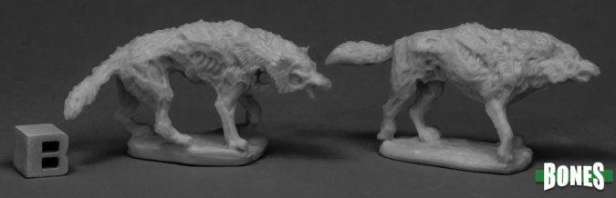 Reaper Bones Dread Wolves (2)