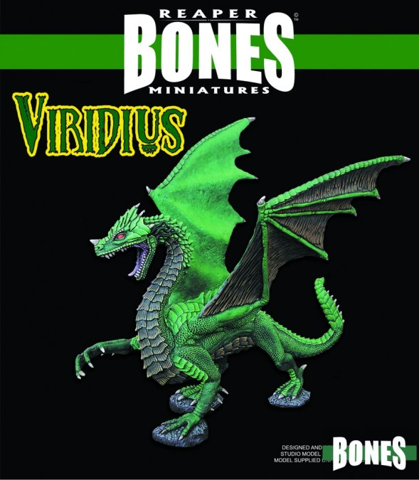 Reaper Bones Viridius, Great Dragon