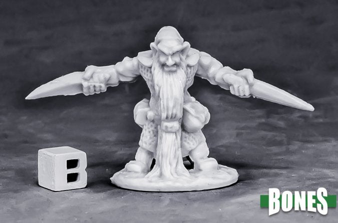 Reaper Bones Minatures: Dwarf Royal Weaponmaster