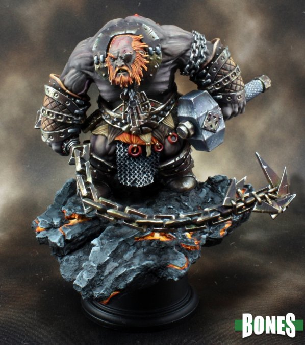 Reaper Bones Bluferg, Fire Giant Jailor