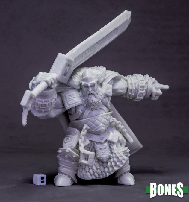 Reaper Bones Skorg Ironskull, Fire Giant King (Huge)