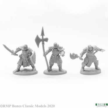 Reaper Bones Miniatures: Knights of the Realm (3)