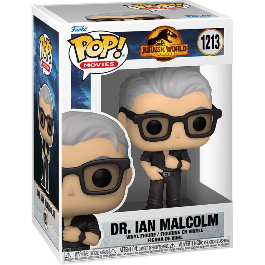 Dr. Ian Malcolm #1213 Jurassic World Dominion Pop! Vinyl