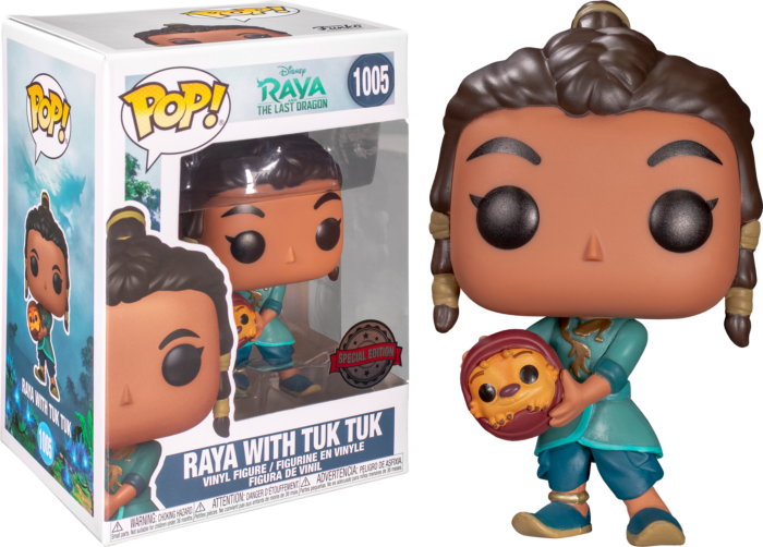 Raya with Tuk Tuk (Special Edition) #1005 Raya and The Last Dragon Pop! Vinyl