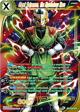 Great Saiyaman, the Mysterious Hero (SPR) [BT14-063]