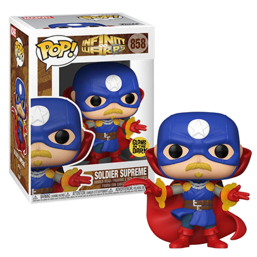 Soldier Supreme (Special Edition Glow in the dark) # 858 Marvel Pop! Vinyl