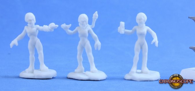 Chronoscope Bones Gray Alien Scientist Sprue