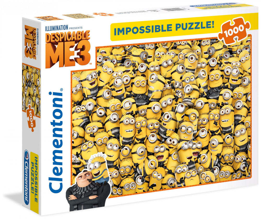 Clementoni Puzzle Despicable Me Impossible Puzzle 1000 pieces