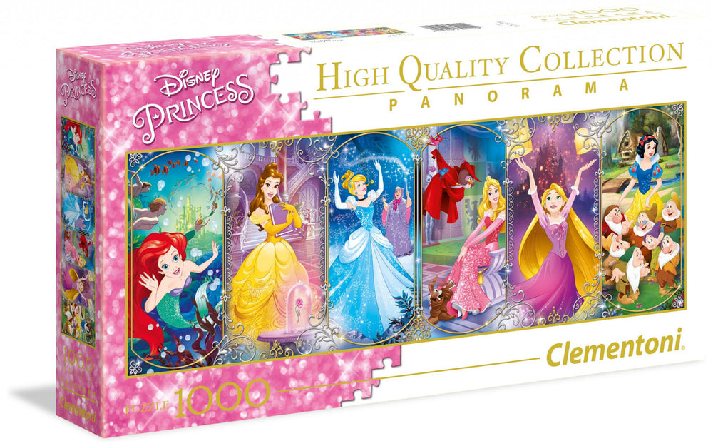 Clementoni-Puzzle-Disney-Princess-Panorama-Puzzle-1,000-pieces