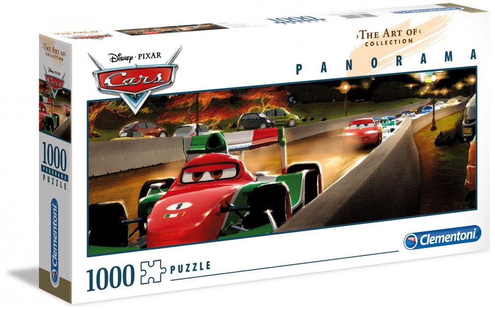 Clementoni-Puzzle-Disney-The-Art-of-Collection-Cars-Panorama-Puzzle-1,000-pieces