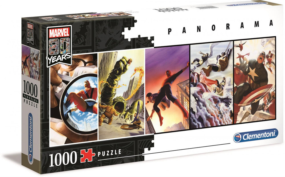 Clementoni-Puzzle-Marvel-80th-Anniversary-Panorama-Puzzle-1,000-pieces