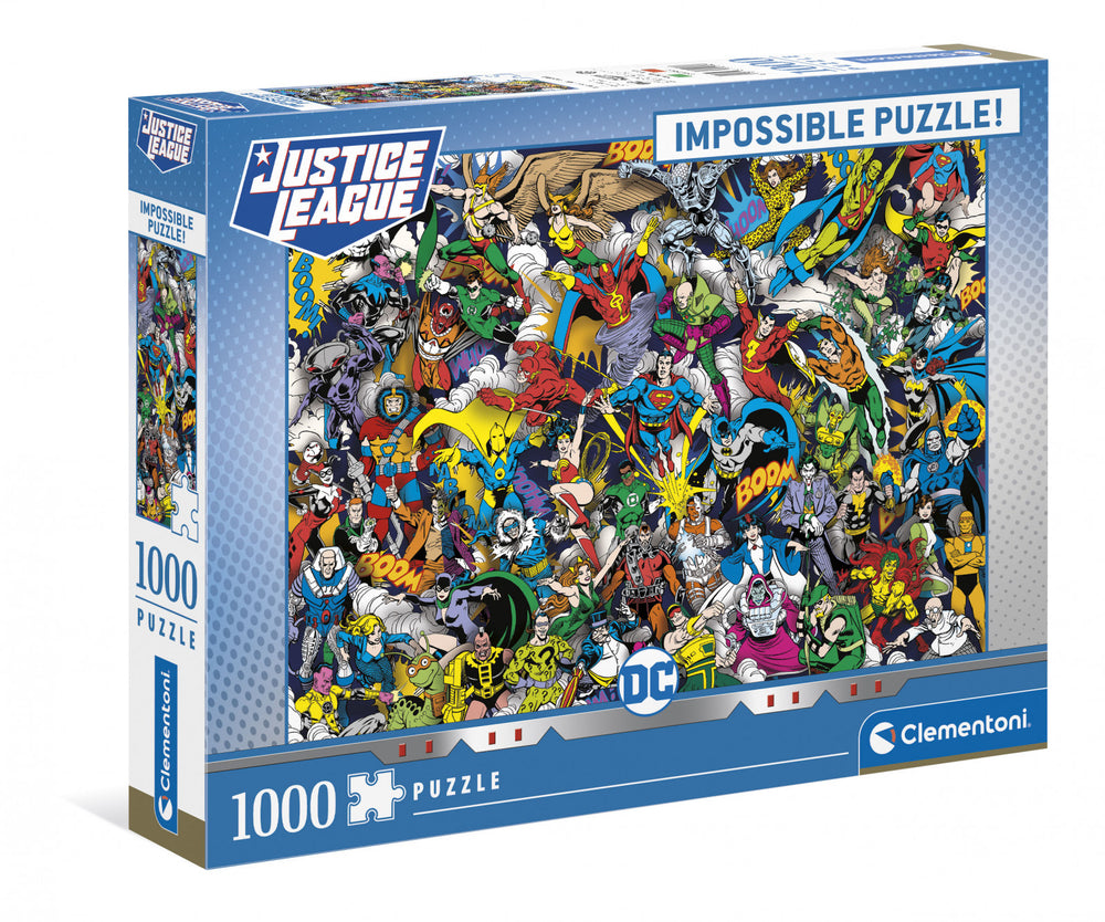 Clementoni Puzzle DC Comics Impossible Puzzle 1000 pieces