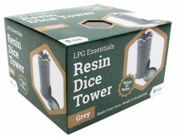 LPG Resin Dice Tower - Grey