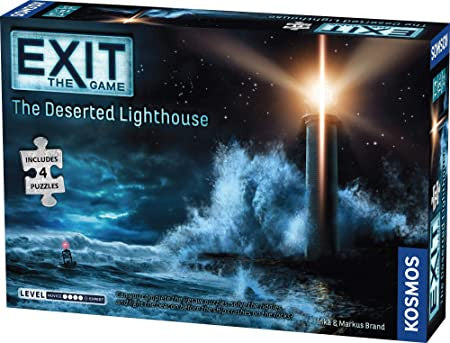 Exit the Game The Deserted Lighthouse (Jigsaw Puzzle and Game)