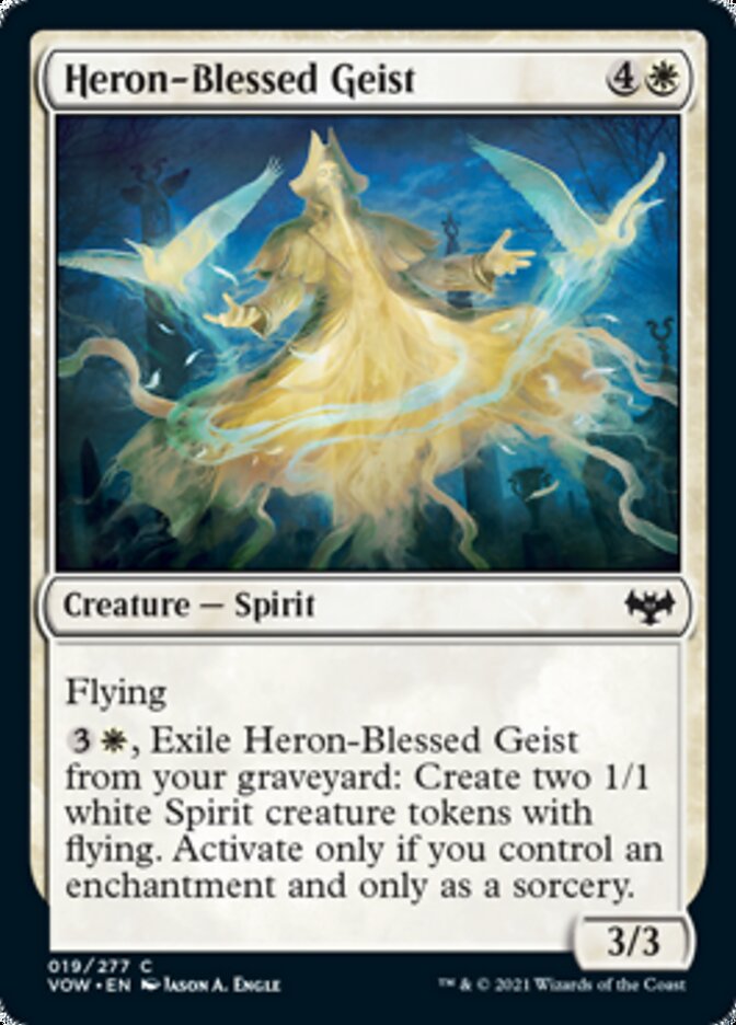 Heron-Blessed Geist [Innistrad: Crimson Vow]