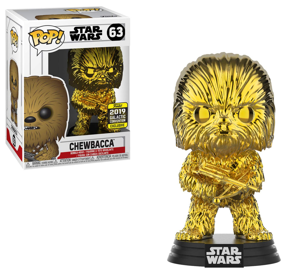 Chewbacca (2019 Galactic Convention) #63 Star Wars Pop! Vinyl