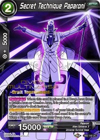 Secret Technique Paparoni (Divine Multiverse Draft Tournament) [DB2-140]
