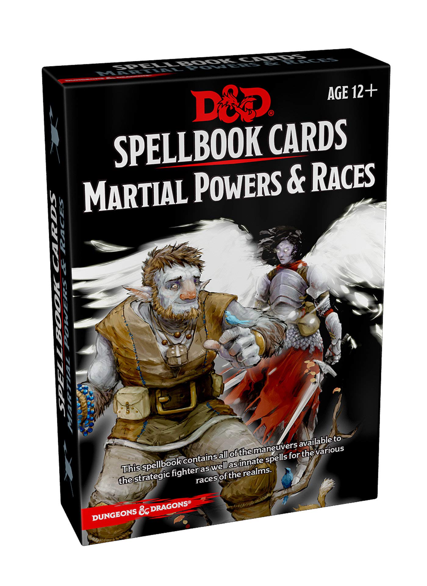 D&D Spellbook Cards Martial Powers & Races Deck (61 Cards) Revised 2017 Edition
