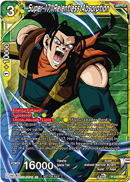 Super 17, Relentless Absorption (Winner Stamped) [P-327]